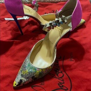 Christian Louboutin Shoes size 39 multi-color